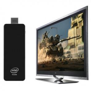Meegopad T01 Dual OS Mini PC Intel Z3735F Android 4.4 & Win8 2GB 32GB HDMI TV Dongle Black
